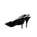 Park Choi Young Rose's Same High Heels, 2025 Spring New Metal Black Sandals_vogvips.com