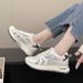 Mesh Cortez Sneakers 2024 Spring And Autumn New Running Fashionable Ultra-light Sports Shoes For Women_vogvips.com