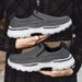 Fashion 2024 Men Casual Shoes Comfortable Mesh Shoes Summer Breathable Men Loafers Wide Slip On Walking Shoes Men Tenis_vogvips.com