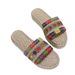 New And Sandals For Women, Wedge Heel Woven Hemp Rope Thick-Soled Comfortable_vogvips.com