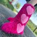 Winter New Flat Long Tube Furry With Fleece Lining, Thickened, Waterproof, Warm, Heart-Shaped Snow Boots For Women_vogvips.com