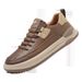 2024 summer men's board shoes thick-soled casual shoes breathable leather shoes men's trendy sports shoes all-match men's shoes wholesale_vogvips.com