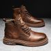 European Warm Series Martin 2025 New Trendy Autumn British Style Work Short Men's Casual Leather Boots_vogvips.com