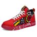 Autumn Men's Shoes Large Size Trendy High-Top Canvas Shoes Versatile Men's Sneakers Casual Sports Student Shoes For Men_vogvips.com