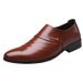 Aofu Shoes 2255 Sandals, Leather Loose Toe Casual Pointed Single Shoes, Men's Mesh Shoes_vogvips.com