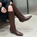 2025 Winter New Minimalist Square Toe Over-the-Knee Long Wedge Slimming Riding Boots For Women_vogvips.com