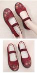 Old Beijing-style Women's Cloth Shoes, Breathable Autumn Ladies, Flat Non-slip Grandma, Shoes For Middle-aged And_vogvips.com
