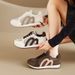 Little White Shoes Women's Summer Through The Net Female Students Leisure Sports Versatile Forrest Gump Shoes_vogvips.com