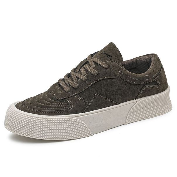 Mens Sports And Leisure Thick Bottom Board Lace UpMen's Shoes_vogvips.com
