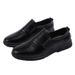 Men's With Soft Comfortable And Wear-resistant Large Sole, Emed Business Casual Leather Shoes For Men_vogvips.com