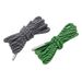 Two-tone Striped Polyester Cotton Round LACES Plus Metal Shoes With Head Daddy Shoes Sneakers Trend Shoe Cord Strap_vogvips.com