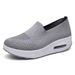 Shake New With Thick Air Cushioned Fashionable Dance Shoes, Soft Soles, Comfortable Flying Woven Women's Shoes_vogvips.com