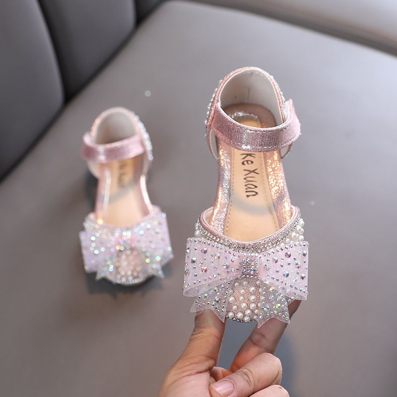Girls Little Big Child Princess Casual Single Shoes Show Shoes Little Girl Child Children Leather Shoes_vogvips.com