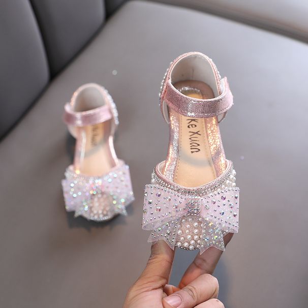 Girls Little Big Child Princess Casual Single Shoes Show Shoes Little Girl Child Children Leather Shoes_vogvips.com