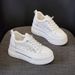 Inner Height-increasing Women's Shoes, Mesh Shoes, Platform Muffins, Shoes With Skirts, Casual Sneakers_vogvips.com