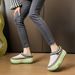 Fleece Platform Shoes, Female Students' Warm Casual Shoes, The Thickness Of The Sole Increases_vogvips.com