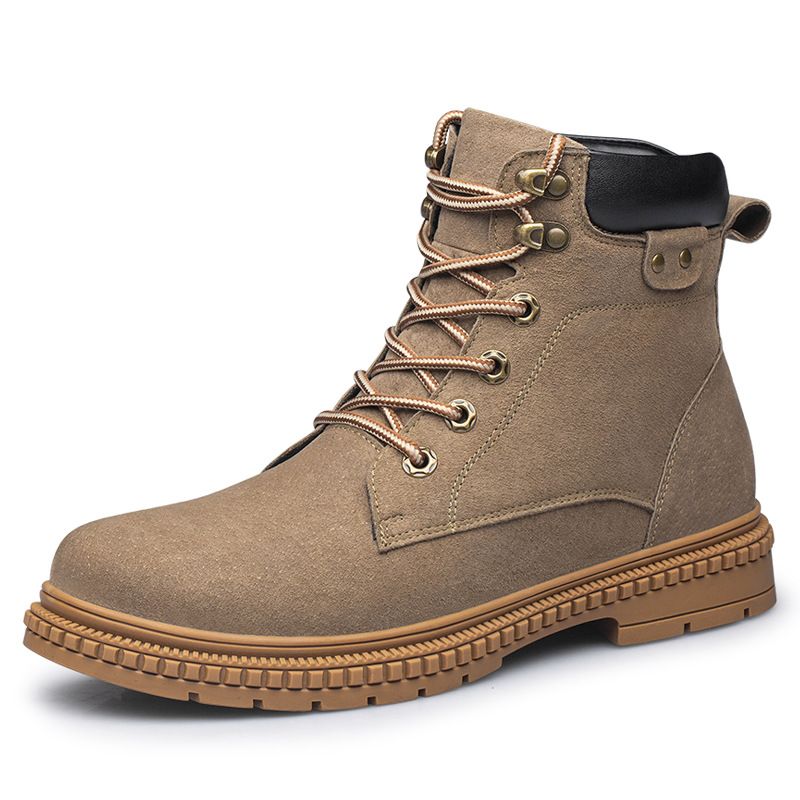 Large Size Martin Boots Men's High-top Tooling Boots Men's Shoes With Cotton Protection_vogvips.com