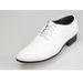 Men's 2026 Formal For Men, Korean Style White Fashionable Pointed Leather Shoes, Trendy Wedding And Photo Studio_vogvips.com