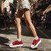 New Casual Thick Sole Fly Woven Breathable Plus Size Sports Women's Shoes Outdoor 35-43_vogvips.com