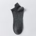 Men's Spring And Autumn Socks Pure Cotton Socks Antibacterial Men's Cotton Socks Short Tube Sports Socks Black And White Spring And Summer Breathable_vogvips.com