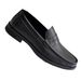 2025 New Casual With Leather Toe Layer Men's Soft Sole For Commuting, Black Versatile And Comfortable One Foot Driving_vogvips.com