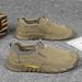 Soft Soled Autumn New Low Top Labor Protection Men's Fashionable And Wear-Resistant Work Black Versatile Casual Shoes_vogvips.com