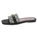 2026 Summer New Square Toe Style Fashion High End Metal Buckle Slip On Flat Lightweight Comfortable Sandals_vogvips.com