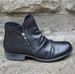 HOTONG Autumn And Winter New Round Toe Thick Heel Double Side Zipper Short Martin Women Boots_vogvips.com