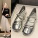 Pearl Flat Sole Shoes, Comfortable Versatile, Niche Women's 2025 New Style, Spring And Autumn French Soft Sole, Grandma_vogvips.com