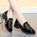 2023 New Mesh Hollow Loafers Fashion Summer Style Single Leather Soft Sole Mom Women's Shoes_vogvips.com