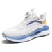 New Spring Sports Men's Mesh Breathable Running Shoes, Unique Shadow Lightweight Soft Sole Comfortable Casual Shoes_vogvips.com