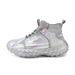 Spring New Men's Shoes, Mid-Top Thick-Soled Wheel Sole Dad Sneakers, Korean Style Yeezy Student Trendy Casual Shoes_vogvips.com