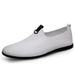 Men's Leather Casual Leather Shoes Men's Doudou Shoes Driving Shoes_vogvips.com