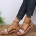 2025 Summer New Large Fish Mouth Shoes Slope Heel Women's Sandals_vogvips.com