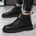 European Warm Series Men's Martin 2025 New Winter Plush Thickened Cotton Shoes Casual Trendy High-top Versatile Warm Boots_vogvips.com
