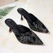 2025 Summer New Large Size European And American Mid-Heel Sandals For Women, Versatile High-Heeled Closed-Toe Mules_vogvips.com
