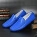 Live Broadcast Genuine Leather Plush Moccasins Trendy Casual Leather Shoes Cowhide Slip-On Driving Fashion Shoes Large S_vogvips.com