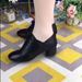 Rough Order Genuine Soft Spring New Style, Fashionable And Versatile Small Leather Mid Heel Deep Mouth Women's Shoes,_vogvips.com