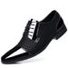 Spring and Autumn New Men's Shoes Youth All-match Large Size Business Dress Men's Leather Shoes Casual British Leather Shoes Men's Cross-Border_vogvips.com