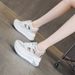 Roman Sandals Women's Hollowed-out Breathable Thick-soled Inner Height-increasing Design Sense Niche Casual Dad Shoes_vogvips.com