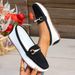Women's Flat Loafers Slip On Versatile Soft Sole Comfortable Low Cut Shoes New Autumn Mid Season_vogvips.com