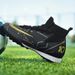 Athletic Shoes Seamless Flying Woven Football Shoes Men's Broken Nails AG Long Nails Adult Lawn Student Competition Training Sports Shoes_vogvips.com