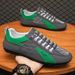 Spring New Breathable One Step Canvas Men's Fashion Versatile Flat Bottom Anti Slip Small White Board Trendy Shoes_vogvips.com