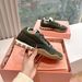 25ss Rampage ~ Amiu Daily Color-Block Thick-Soled German Training Shoes For Women 25 New Genuine Leather Round-Toe Lace- ~ Lace-_vogvips.com