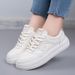 2026 Popular Spring Autumn Non-slip Versatile Sneakers For Students, Korean-style Soft-soled White Shoes, Fashionable_vogvips.com