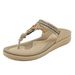 923-4 Spring Summer 2025 New Lightweight Comfortable Flat For Women Casual Fashion Beach Large Size Sandals_vogvips.com