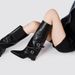 Women's Shoes Wedge Heel Women's Boots High Heel Cuffed Long Boots Aura Style High Boots_vogvips.com