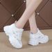 Fashion Mesh Dad Women's Shoes New Style Breathable Casual Student Sports_vogvips.com