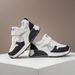 2026 Autumn New Children's Double Mesh Sports Color-Contrast Casual Shoes With Velcro, Toddler Shoes, Sizes 26-37_vogvips.com