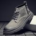European Warm Series Men's Martin Boots High 2025 New British Style Versatile Suede Desert Work Shoes Mid Top Trend_vogvips.com